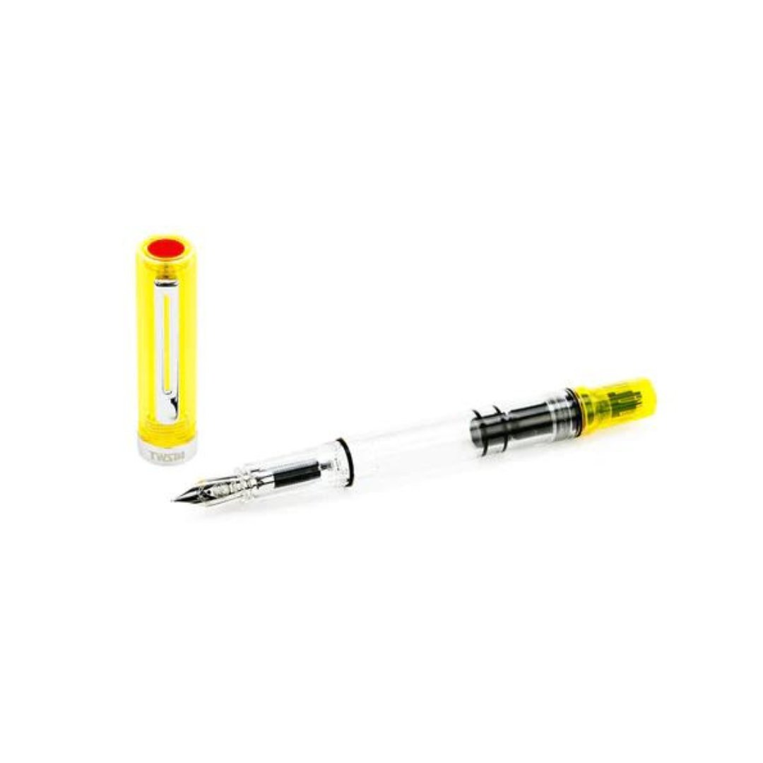 Twsbi Eco Transparent Yellow Fountain Pen - SCOOBOO - M2531810 - Fountain Pen