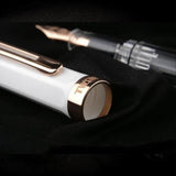 Twsbi Eco White RoseGold Fountain Pen - SCOOBOO - M7447740 - Fountain Pen