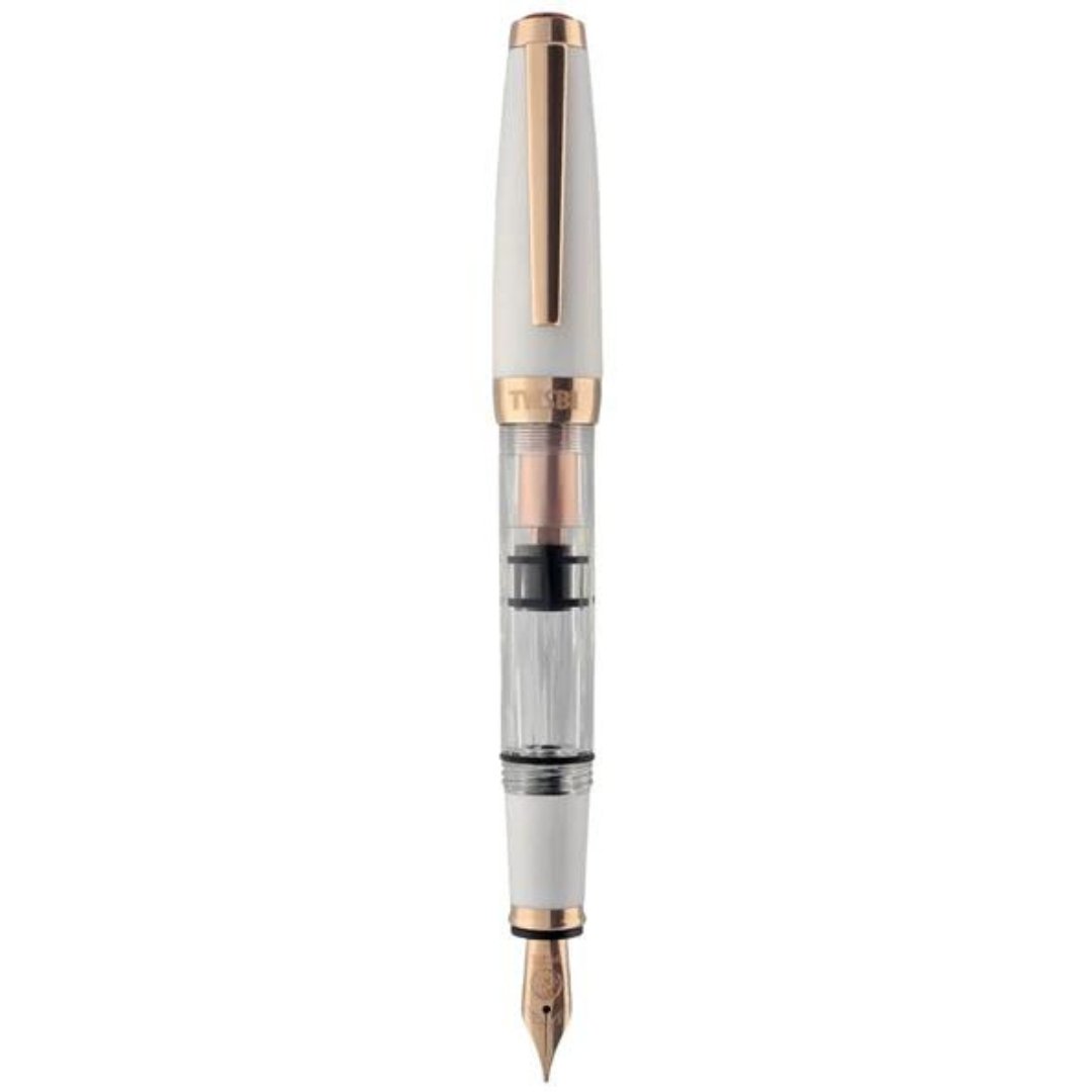 Twsbi Fountain Pen - Diamond Mini White Rose Gold II. - SCOOBOO - M7448290 - Fountain Pen