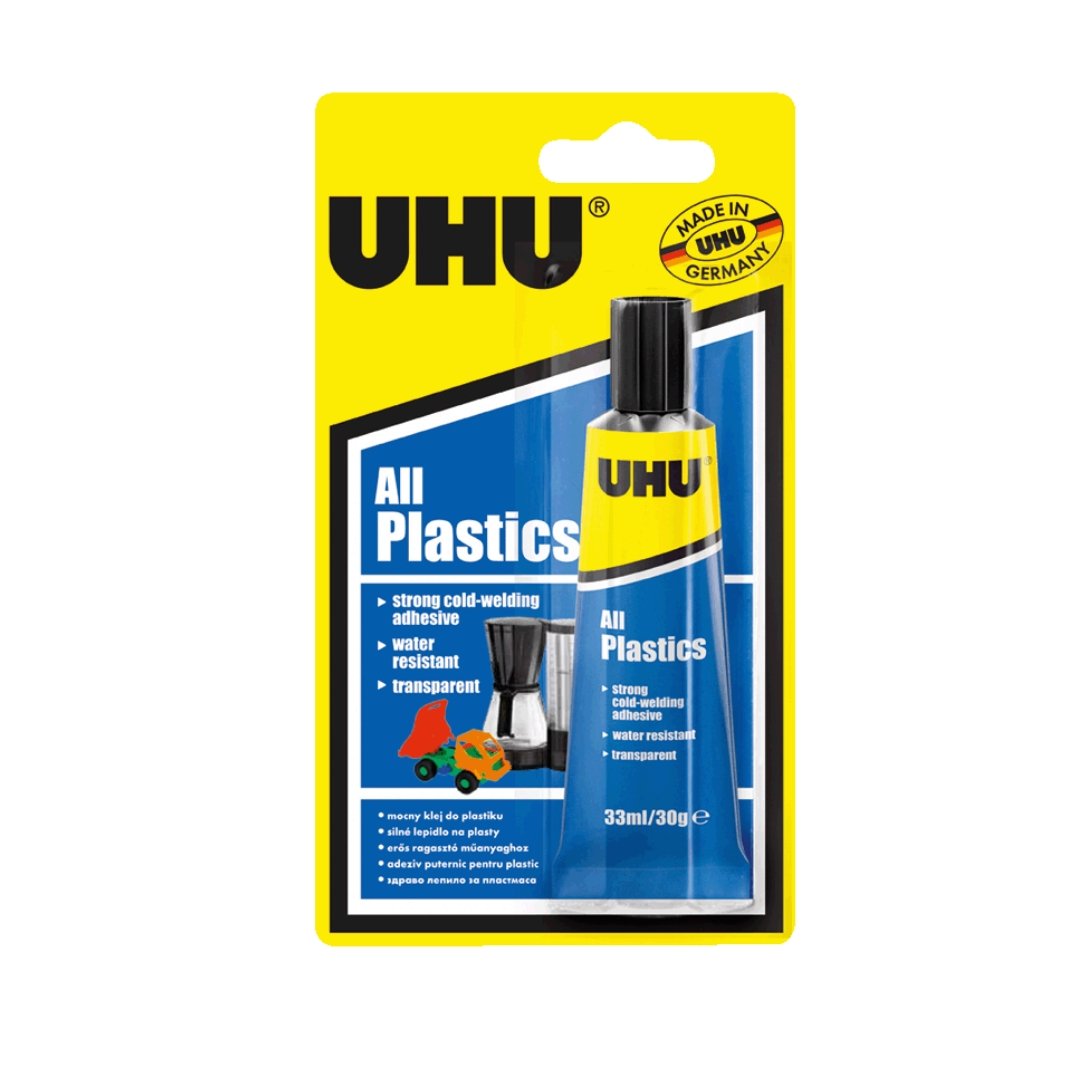 UHU Plastic Glue - SCOOBOO - 37595 - Glue & Adhesive