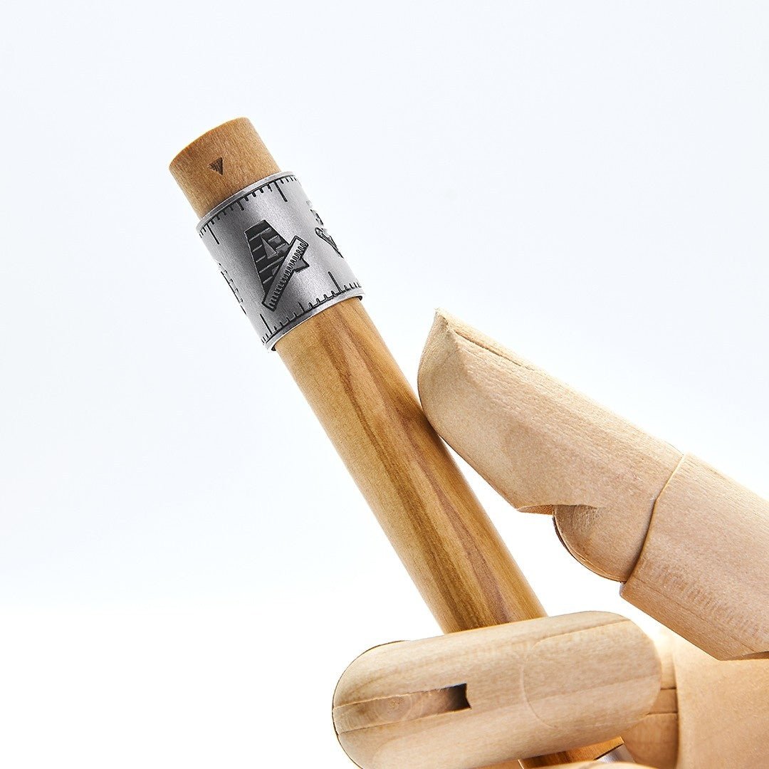 Under The Pen Samsara Series Olive Wood Roller Signature Pen - SCOOBOO - SOW-RP - Roller Ball Pen