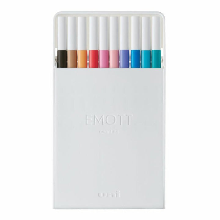 Uni-ball Emott Pens 10-color set - SCOOBOO - PEMSY10C-No2 - Fineliner