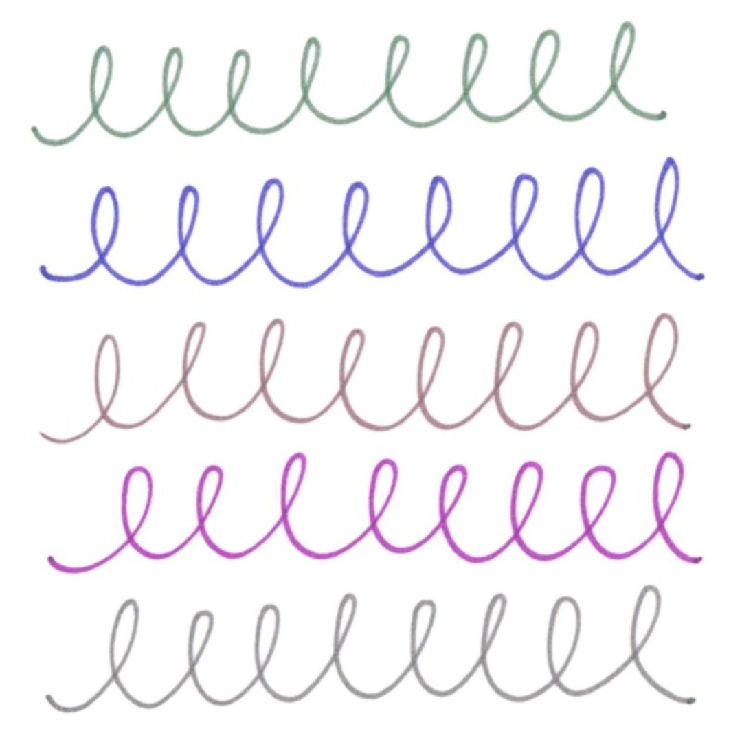 Uni-ball Emott Pens 5-color set - SCOOBOO - PEMSY5C-No.2 - Fineliner
