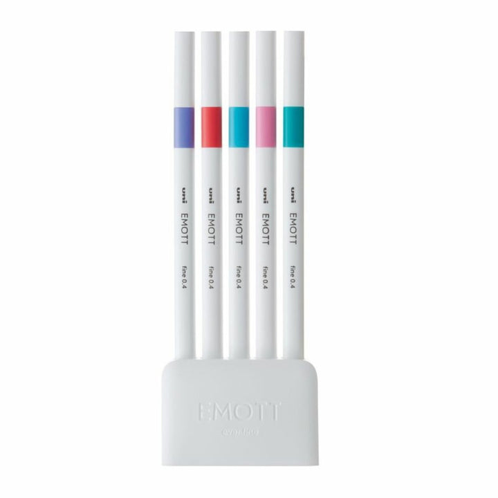 Uni-ball Emott Pens 5-color set - SCOOBOO - PEMSY5C-No.5 - Fineliner