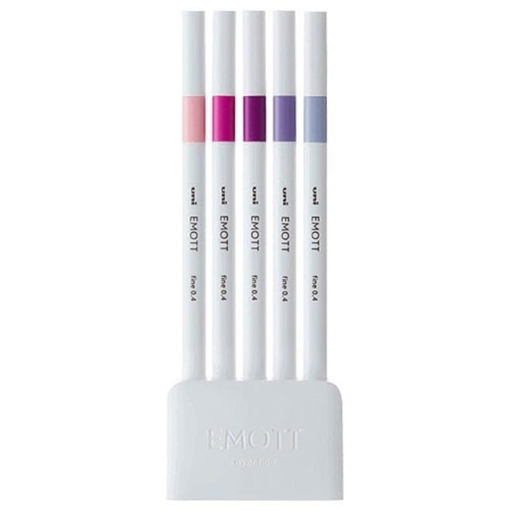 Uni-ball Emott Pens 5-color set - SCOOBOO - PEMSY5C-N0.7 - Fineliner