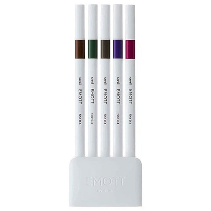Uni-ball Emott Pens 5-color set - SCOOBOO - PEMSY5C-No.3 - Fineliner