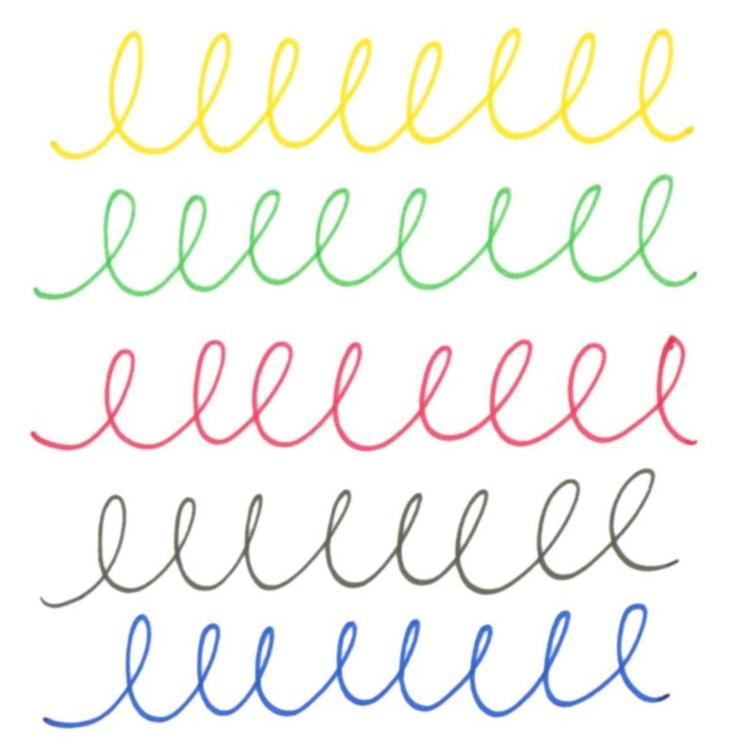 Uni-ball Emott Pens 5-color set - SCOOBOO - PEMSY5C-No.1 - Fineliner