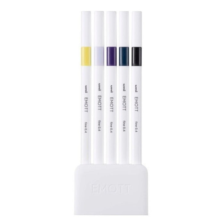 Uni-ball Emott Pens 5-color set - SCOOBOO - PEMSY5C-No.11 - Fineliner