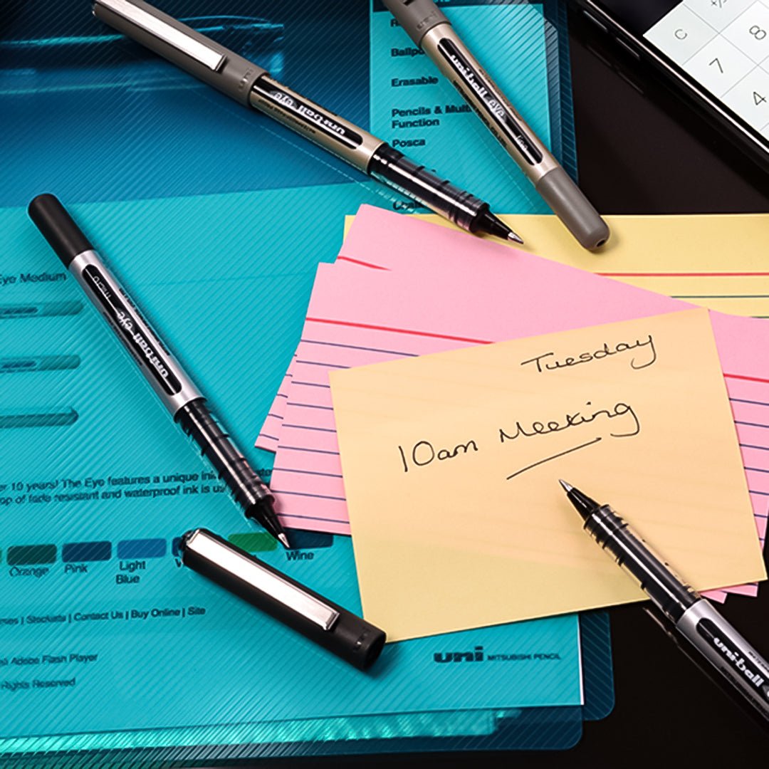 Uni-Ball Eye Multicolor Ink 0.5mm Roller Ball Pen - SCOOBOO - UB-157 - Roller Ball Pen