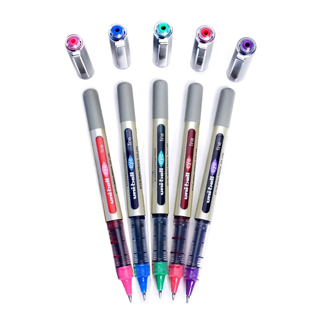 Uni-Ball Eye Multicolor Ink 0.5mm Roller Ball Pen - SCOOBOO - UB-157 - Roller Ball Pen
