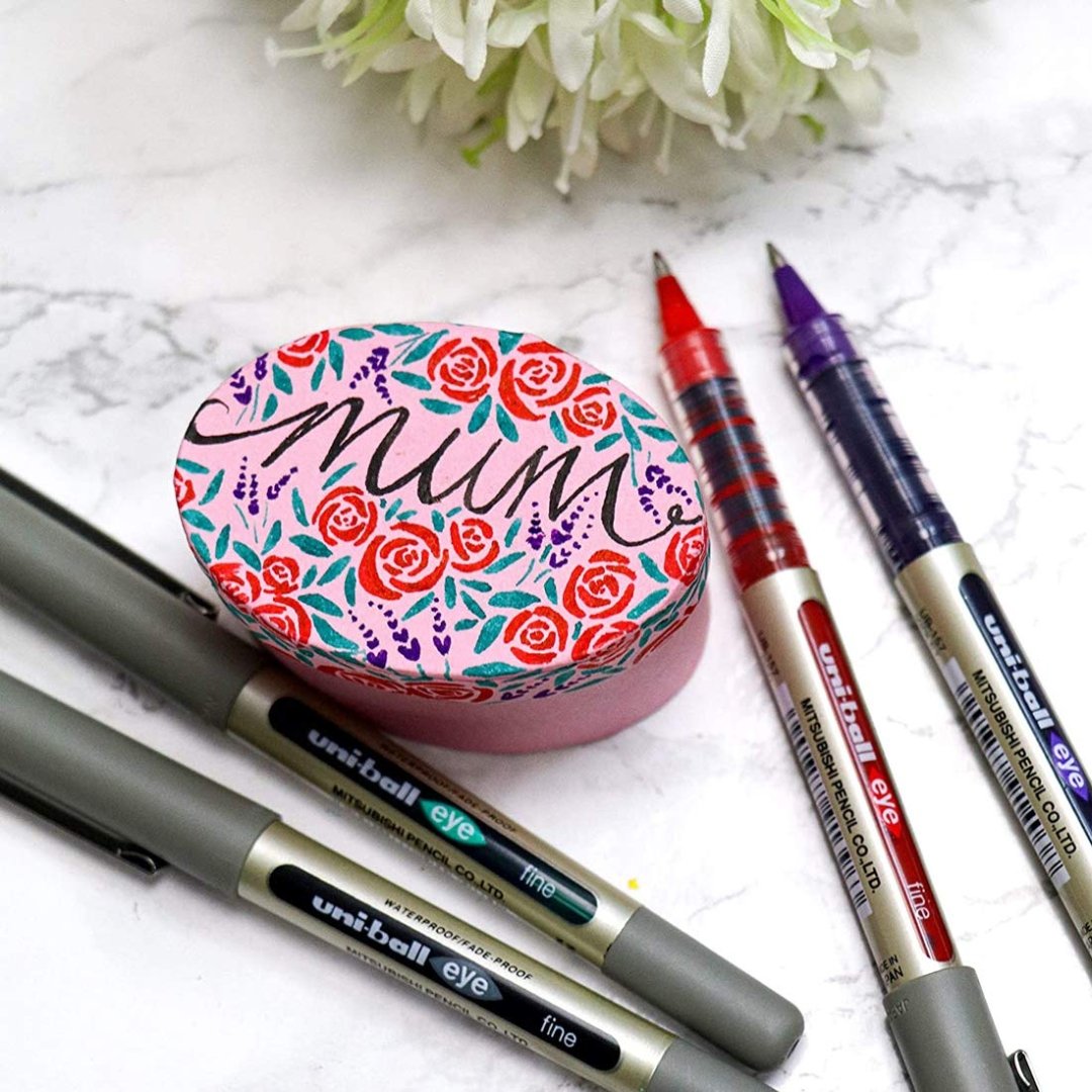 Uni-Ball Eye Multicolor Ink 0.5mm Roller Ball Pen - SCOOBOO - UB-157 - Roller Ball Pen