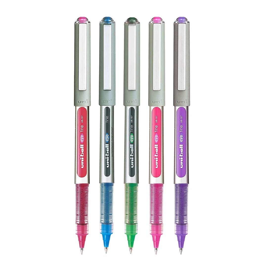 Uni-Ball Eye Multicolor Ink 0.5mm Roller Ball Pen - SCOOBOO - UB-157 - Roller Ball Pen