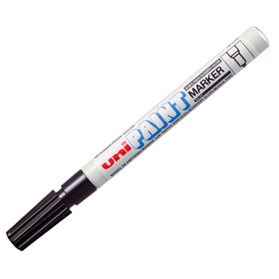 Uni Ball Paint Marker - SCOOBOO - PX-21(L) BLACK - Fineliner