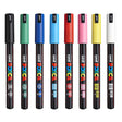 Uni Ball Posca Markers Set - SCOOBOO - Highlighter