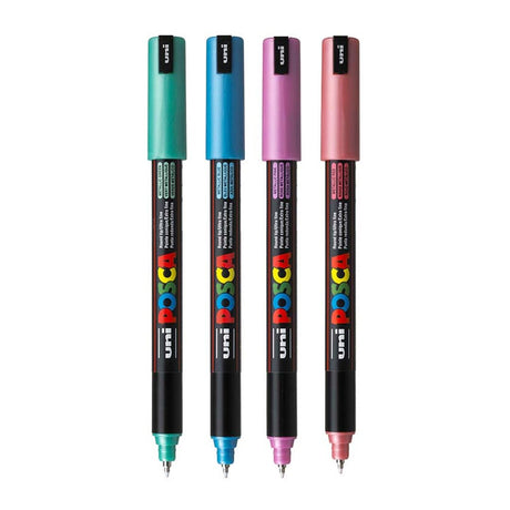 Uni Ball Posca Markers Set - SCOOBOO - Highlighter