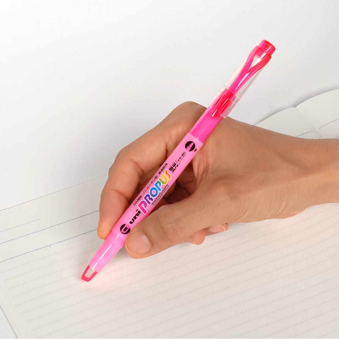 Uni Propus Window Double Sided Highlighters - SCOOBOO - PUS-102T 5C - Highlighter