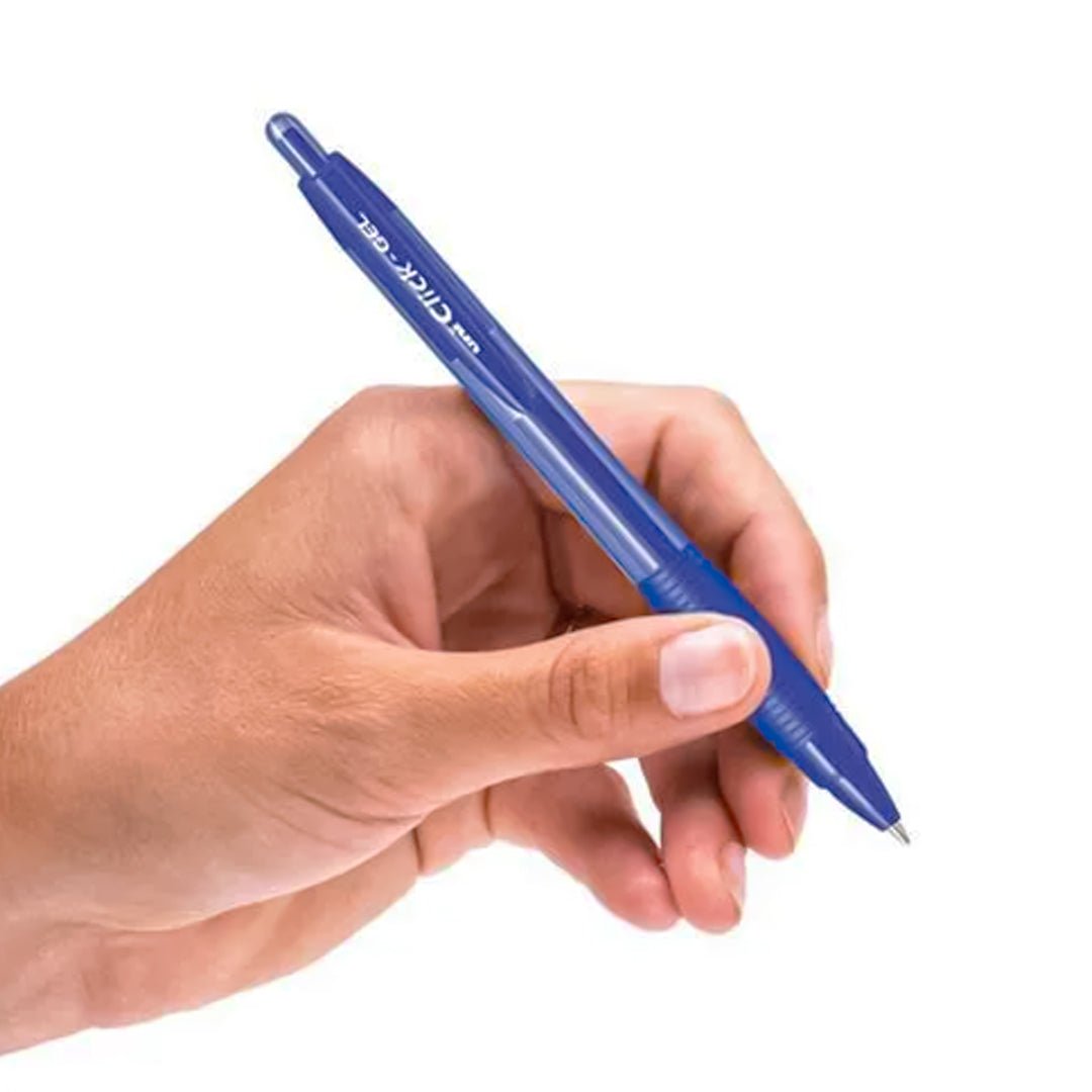Uniball 0.7mm Click Gel Pen - SCOOBOO - XSG-R7 BLUE - Gel Pens