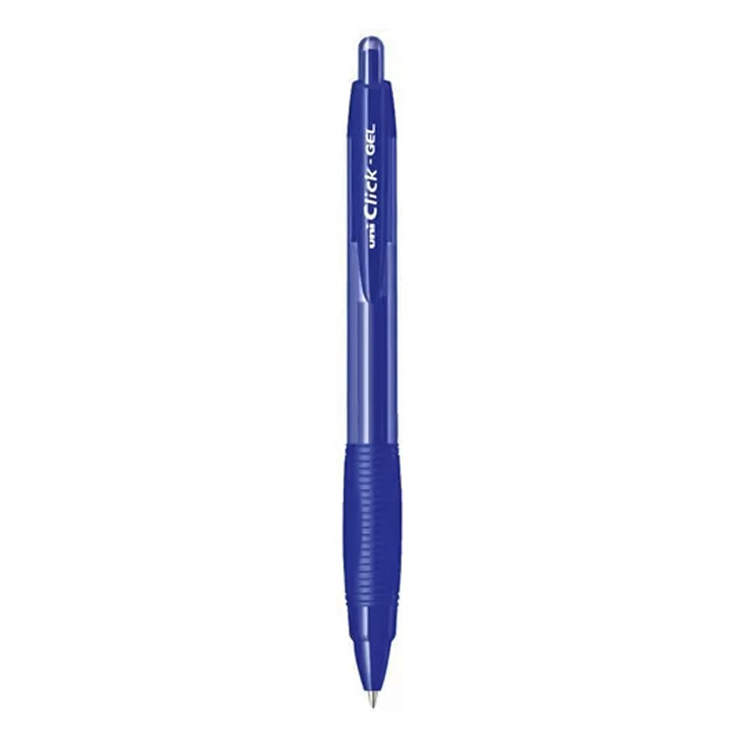 Uniball 0.7mm Click Gel Pen - SCOOBOO - XSG-R7 BLUE - Gel Pens