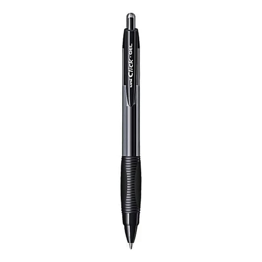 Uniball 0.7mm Click Gel Pen - SCOOBOO - XSG-R7 BLACK - Gel Pens