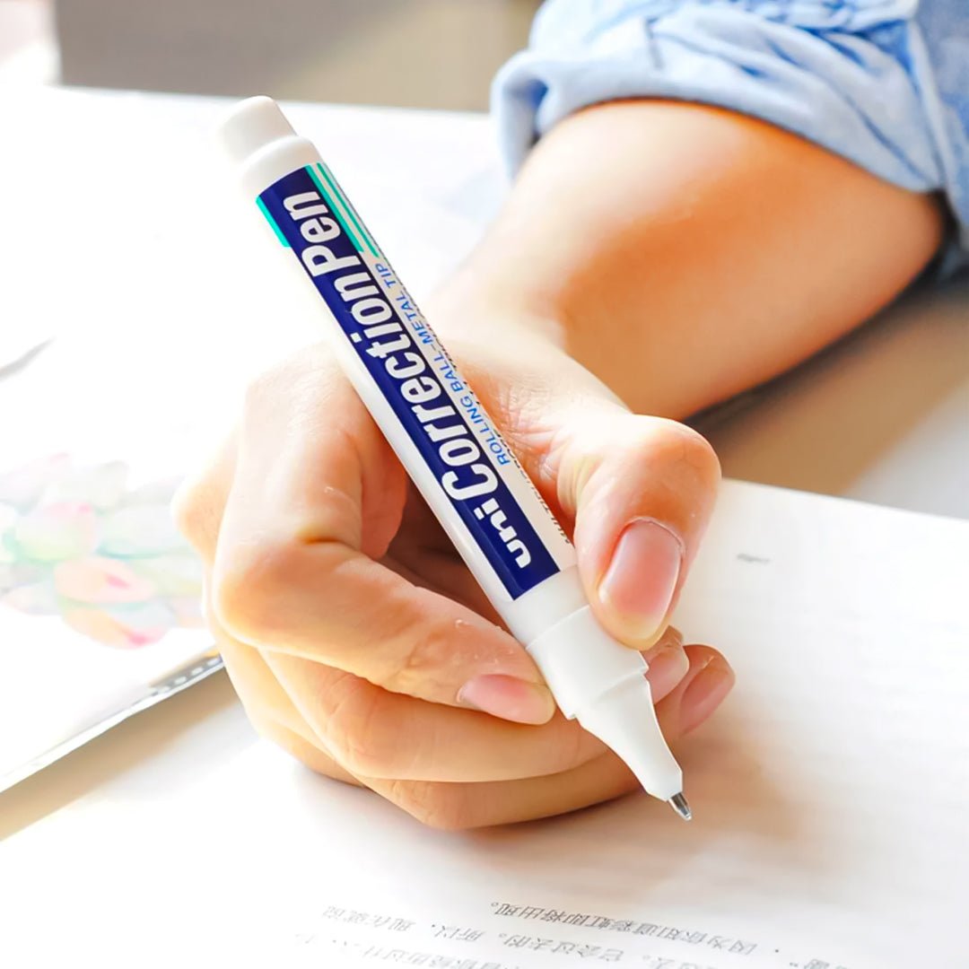 Uniball Correction Pen (White) - SCOOBOO - CLP-300 - Eraser & Correction