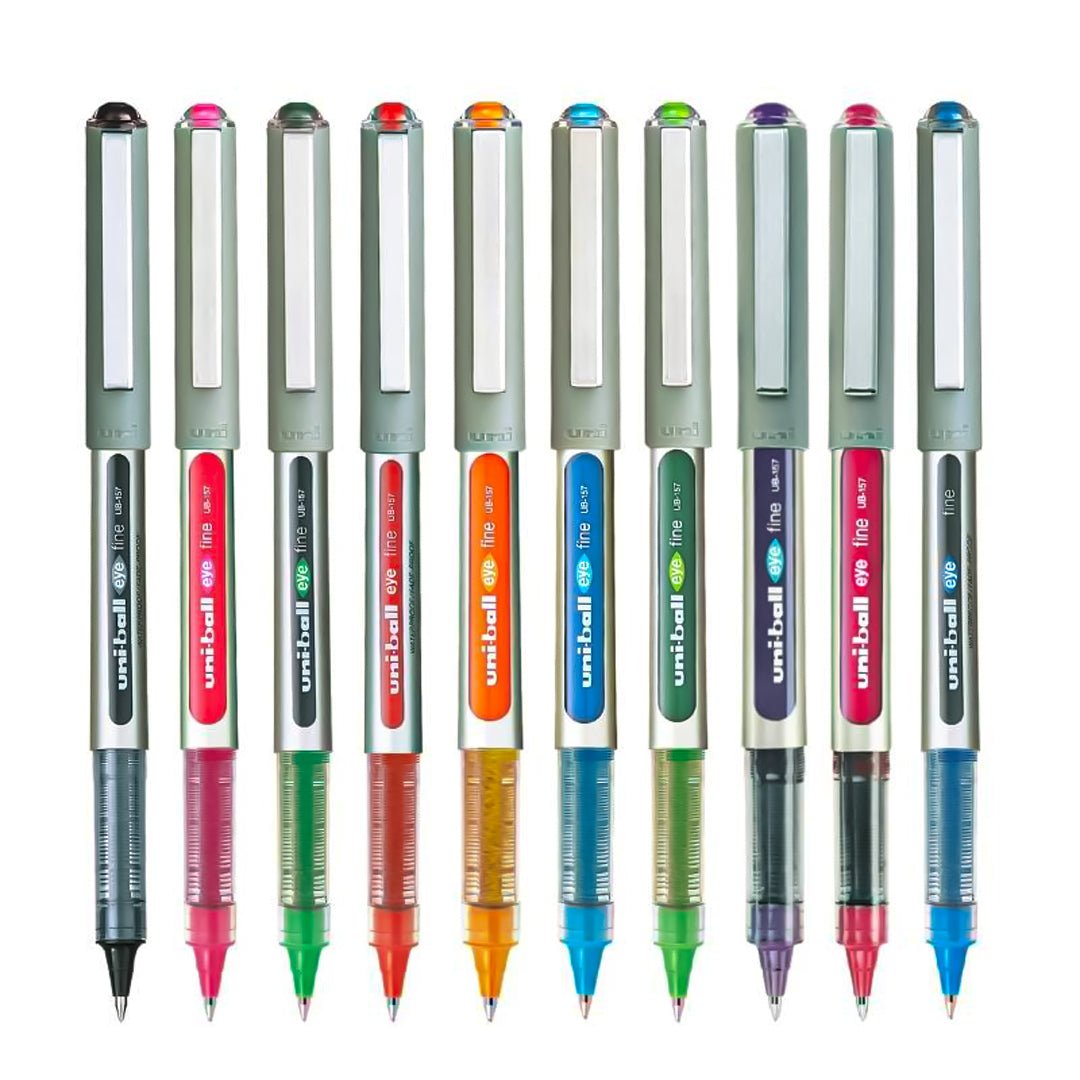 Uniball Eye Liquid Ink Rollerball Pen - SCOOBOO - UB-157 - Roller Ball Pen