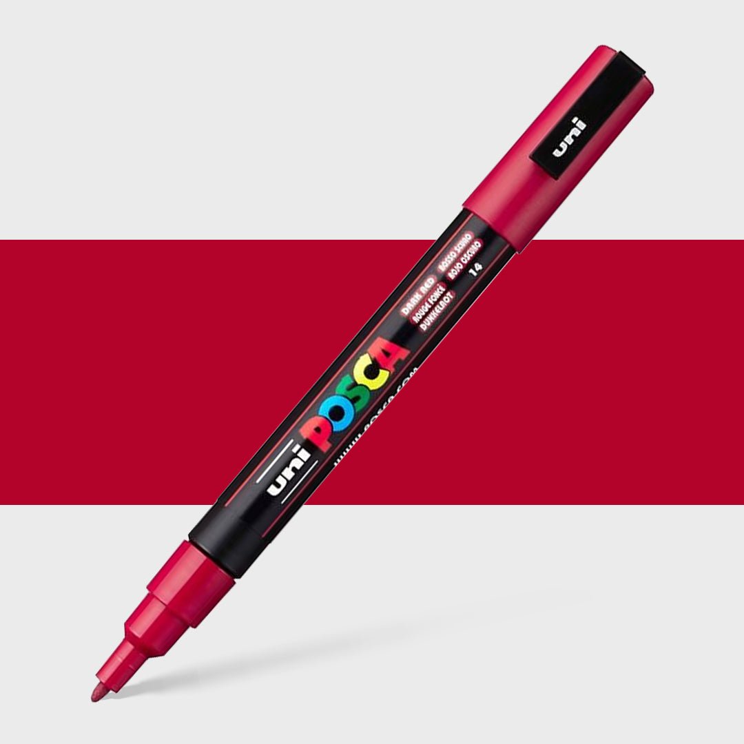 UniBall Posca Markers PC-3M - SCOOBOO - PC-3M - Glass Paints & Markers