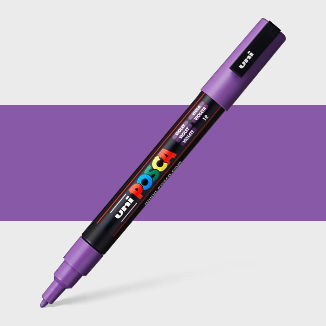 UniBall Posca Markers PC-3M - SCOOBOO - PC-3M - Glass Paints & Markers