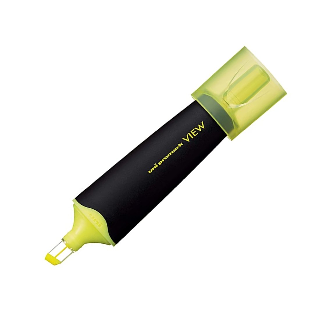 Uniball Promarkview Highlighter - SCOOBOO - USP-200 F. YELLOW - Highlighter