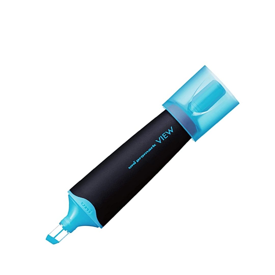 Uniball Promarkview Highlighter - SCOOBOO - USP-200 L.BLUE - Highlighter