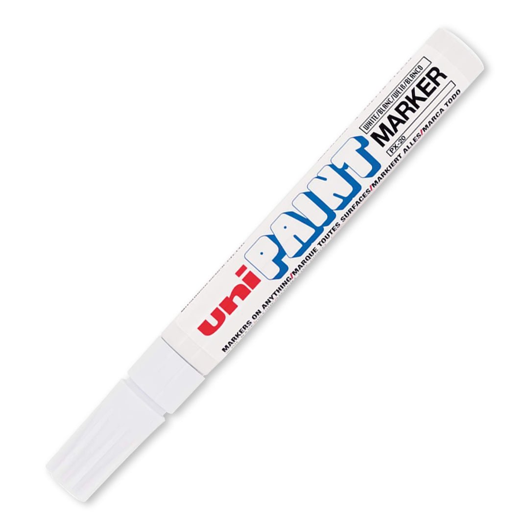 Uniball PX-20 Paint Marker (White,Pack of 10) - SCOOBOO - 10 - Fabric Markers