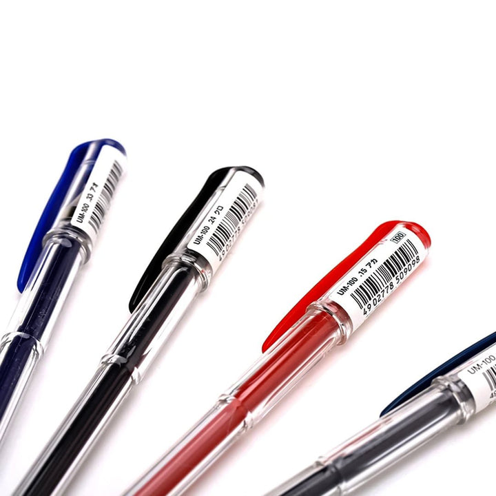 Uniball UM 100 Signo Gel Pen Wallet 0.7mm - SCOOBOO - UM100 - Gel Pens