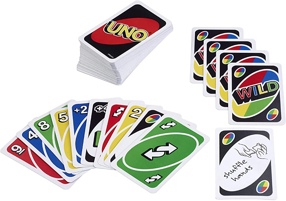 Uno Playing Card Game - SCOOBOO - -