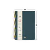 Solo Velvet Finish Notebook (Unruled)-A5 - SCOOBOO - NA504 - Plain