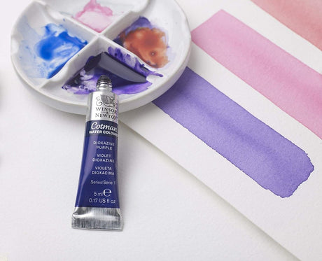 Winsor & Newton Cotman Water Colour - Set of 10 Tubes x 5ml - SCOOBOO - 0390664 - Water Colors
