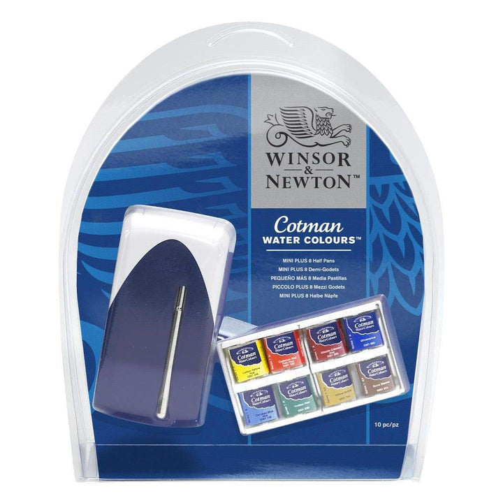 Winsor & Newton Cotman Water Colours (Pack Of 10) - SCOOBOO - 0390396 - Water Colors