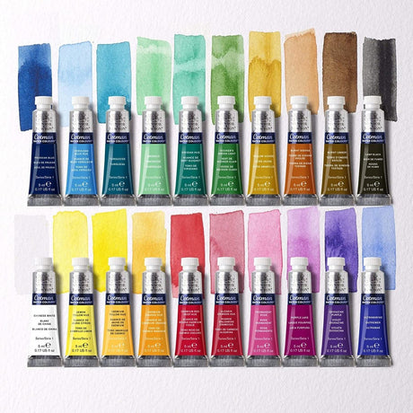 Winsor & Newton Cotman Water Colours (Set Of 20) - SCOOBOO - 0390665 - Water Colors