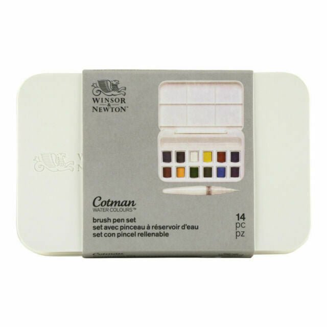 Winsor & Newton Cotman Water Colours - SCOOBOO - 0390658 - Water Colors