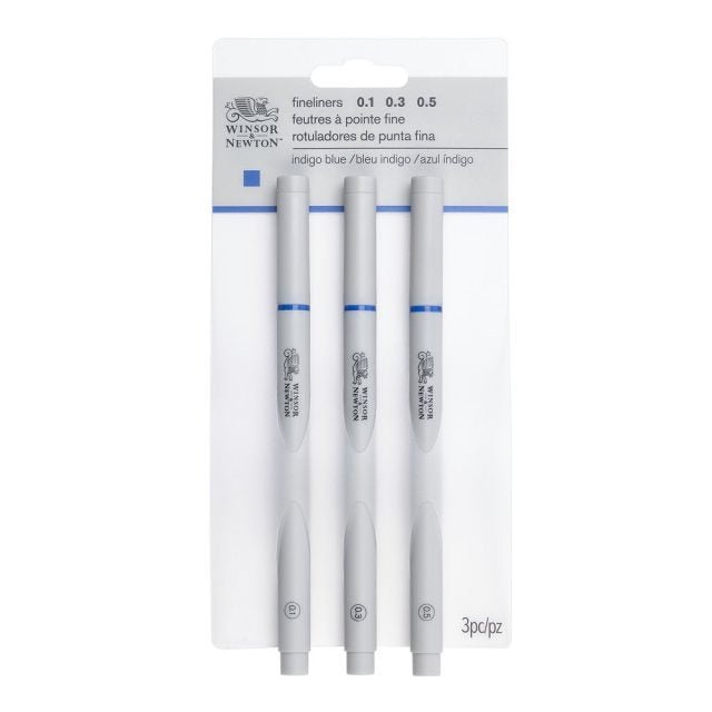 Winsor & Newton Fineliners set of 3 - SCOOBOO - 0290107 - Fineliner