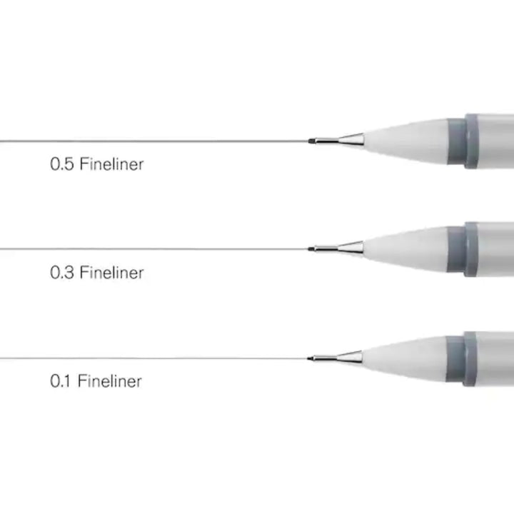 Winsor & Newton Fineliners set of 3 - SCOOBOO - 0290108 - Fineliner