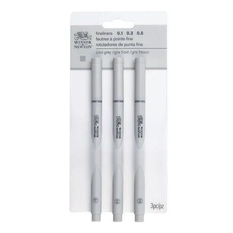 Winsor & Newton Fineliners set of 3 - SCOOBOO - 0290108 - Fineliner