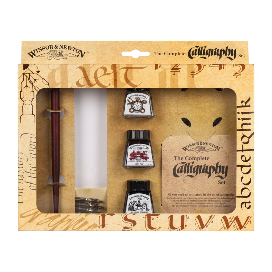 Winsor & Newton The Complete Calligraphy Set - SCOOBOO - 1190190 - calligraphy pens