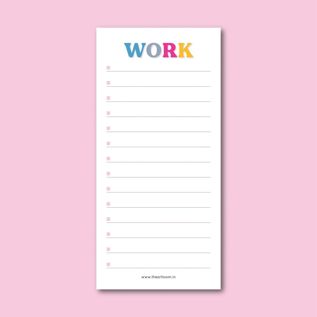 WORK | TO DO PAD - SCOOBOO - TALTO014 - To Do List
