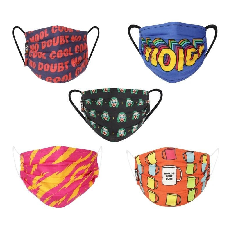 X3 COOL - PACK OF 5 DEAL - SCOOBOO - Face Mask