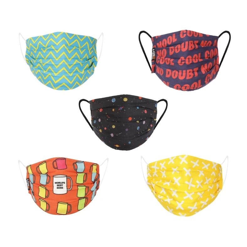 X3 SPACE - PACK OF 5 DEAL - SCOOBOO - Face Mask