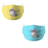 X3C UNICORN PACK OF 2 DEAL - SCOOBOO - Face Mask