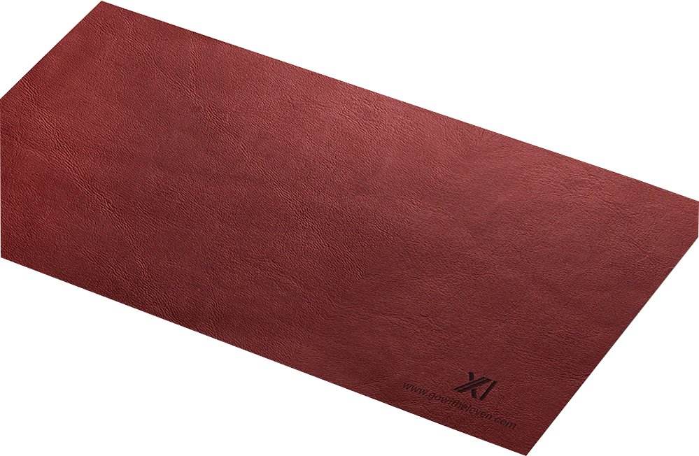 XI Eleven Deskpad - Navy Blue & Cherry - SCOOBOO - Deskpad - Deskpad