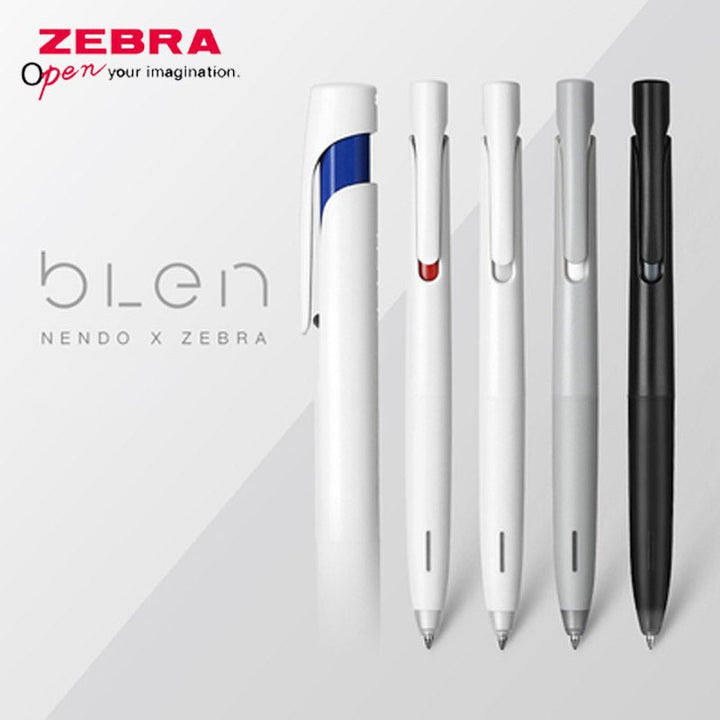 Zebra Blen Ball pen 0.5mm - Black Ink - SCOOBOO - BAS88-GR - Ball Pen