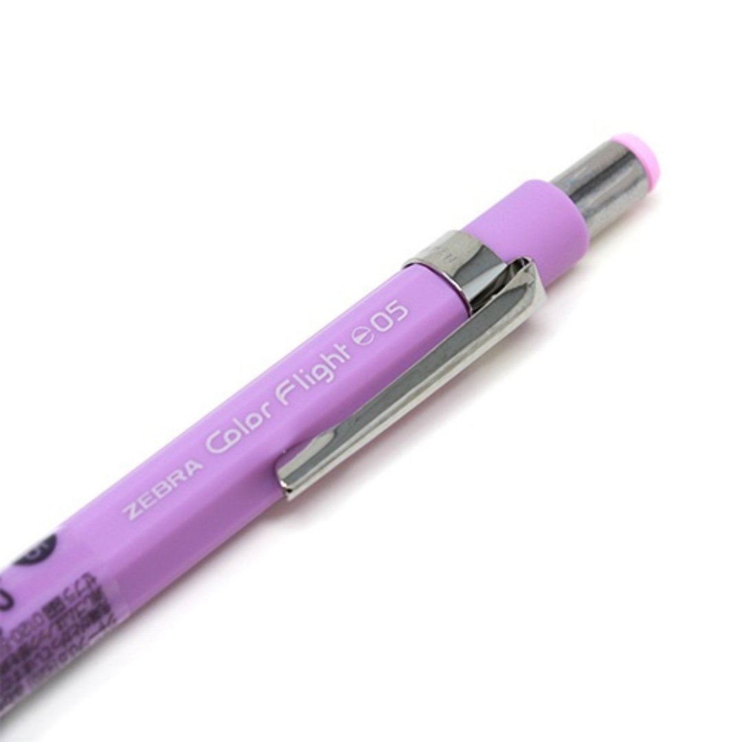 Zebra Color Flight Pastel Mechanical Pencil 0.5 - SCOOBOO - MA53-FMP-WVI - Mechanical Pencil