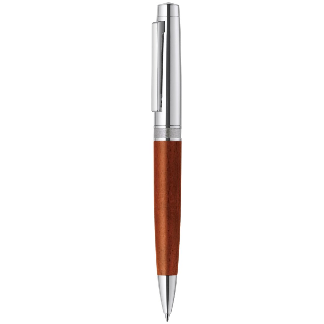 Zebra Filare Rewood Ballpoint Pen 0.7 Twist Type - SCOOBOO - P-BA77-WDS - Ball Pen