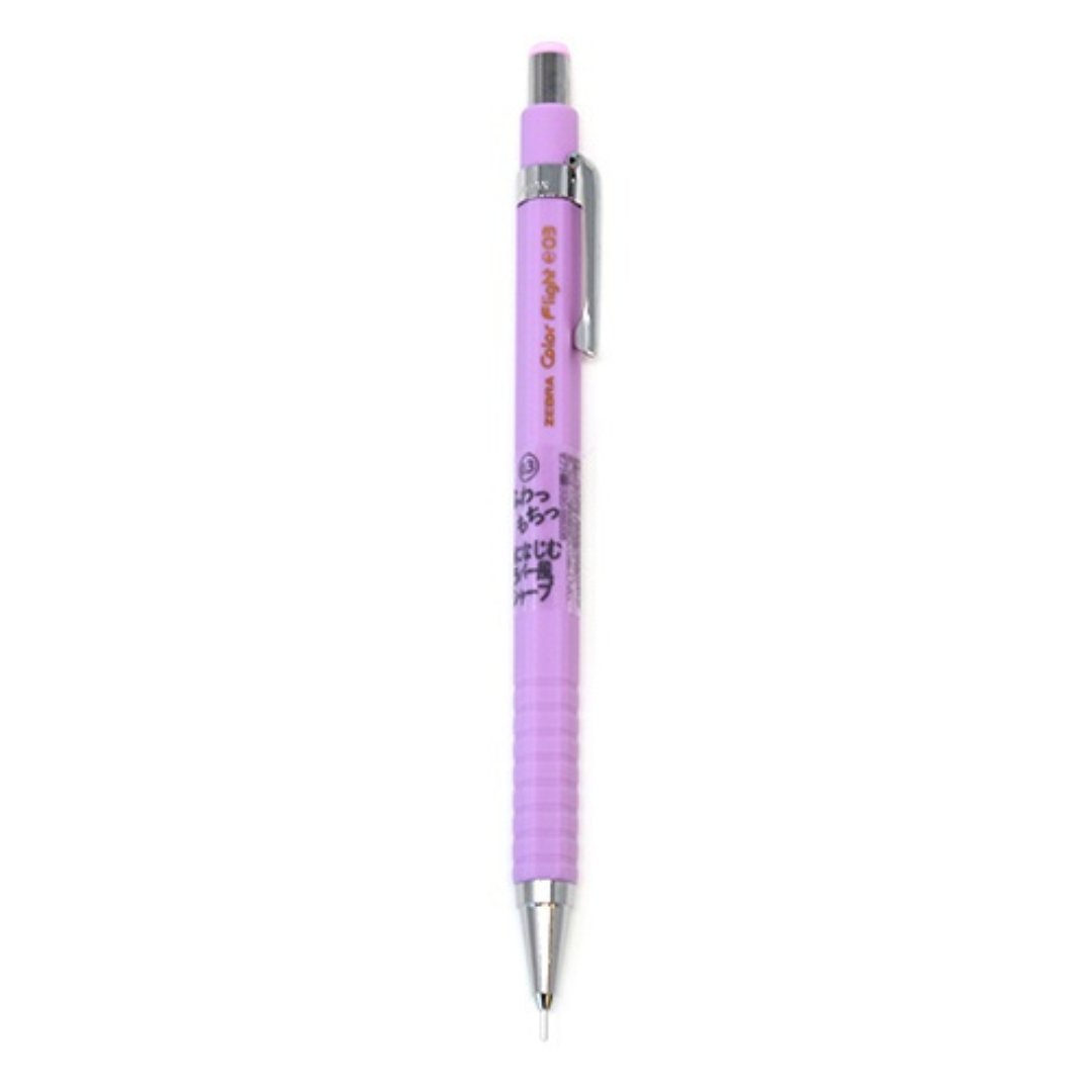 Zebra Pastel Color Flight Mechanical Pencil 0.3 - SCOOBOO - MAS53-FMP-WVI - Mechanical Pencil